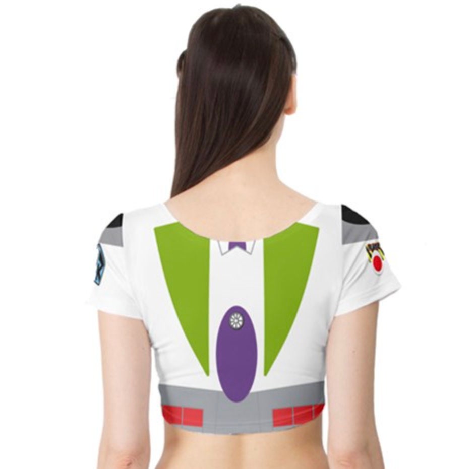 Buzz Lightyear Toy Story Inspired Crop Top