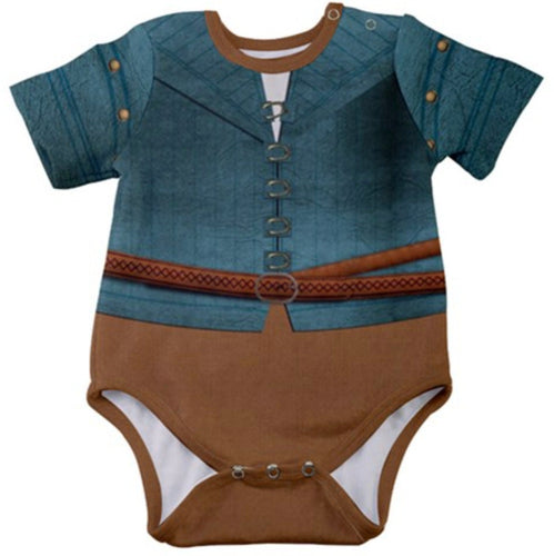 Flynn Rider Tangled Inspired Baby Bodysuit