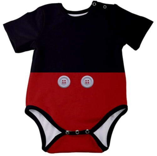 Mickey Inspired Baby Bodysuit