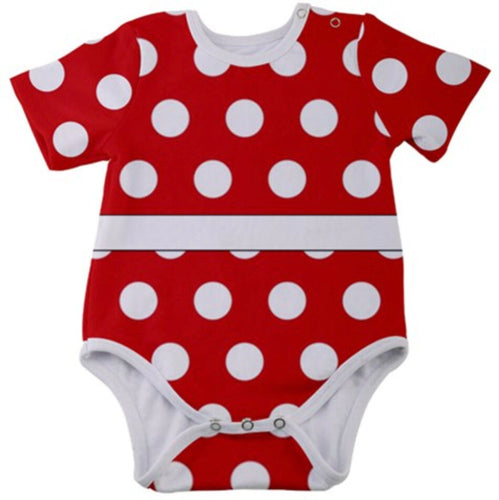 Minnie Inspired Baby Bodysuit