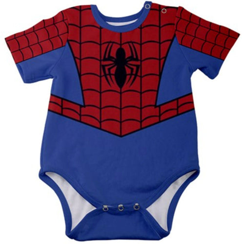 Spider-Man Inspired Baby Bodysuit