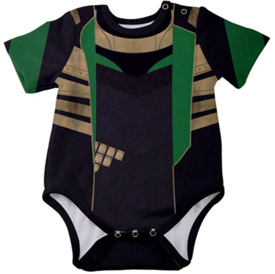 Loki Inspired Baby Bodysuit