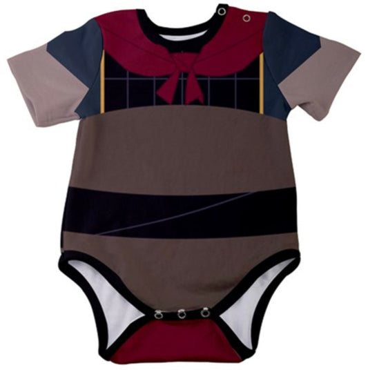 Li Shang Mulan Inspired Baby Bodysuit