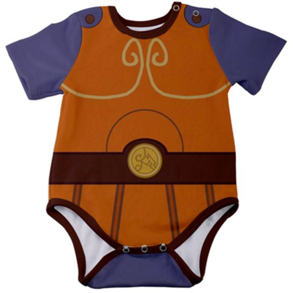 Hercules Inspired Baby Bodysuit