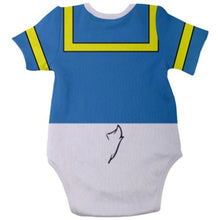 Donald Inspired Baby Bodysuit