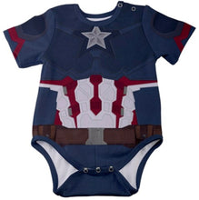 Captain America Inspired Baby Bodysuit