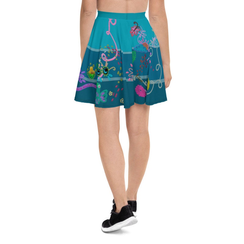 Mirabel Encanto Inspired High Waisted Skirt