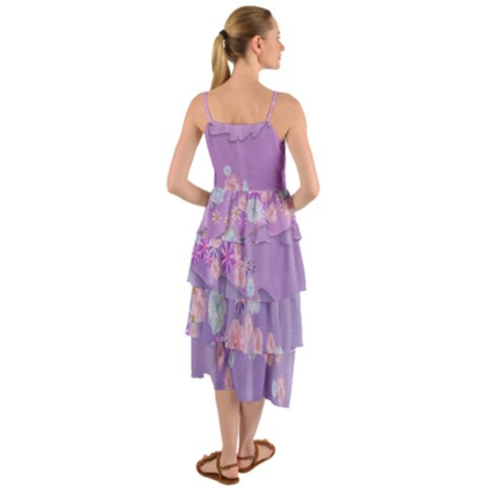 Isabela Encanto Inspired Layered Chiffon Dress