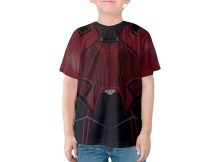 Kid's Scarlet Witch Inspired Shirt