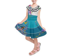Kid's Mirabel Encanto Inspired Short Sleeve Dress