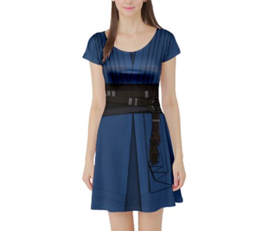 Dr. Strange Inspired Short Sleeve Skater Dress