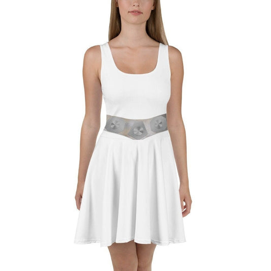 Princess Leia Star Wars Inspired Skater Dress