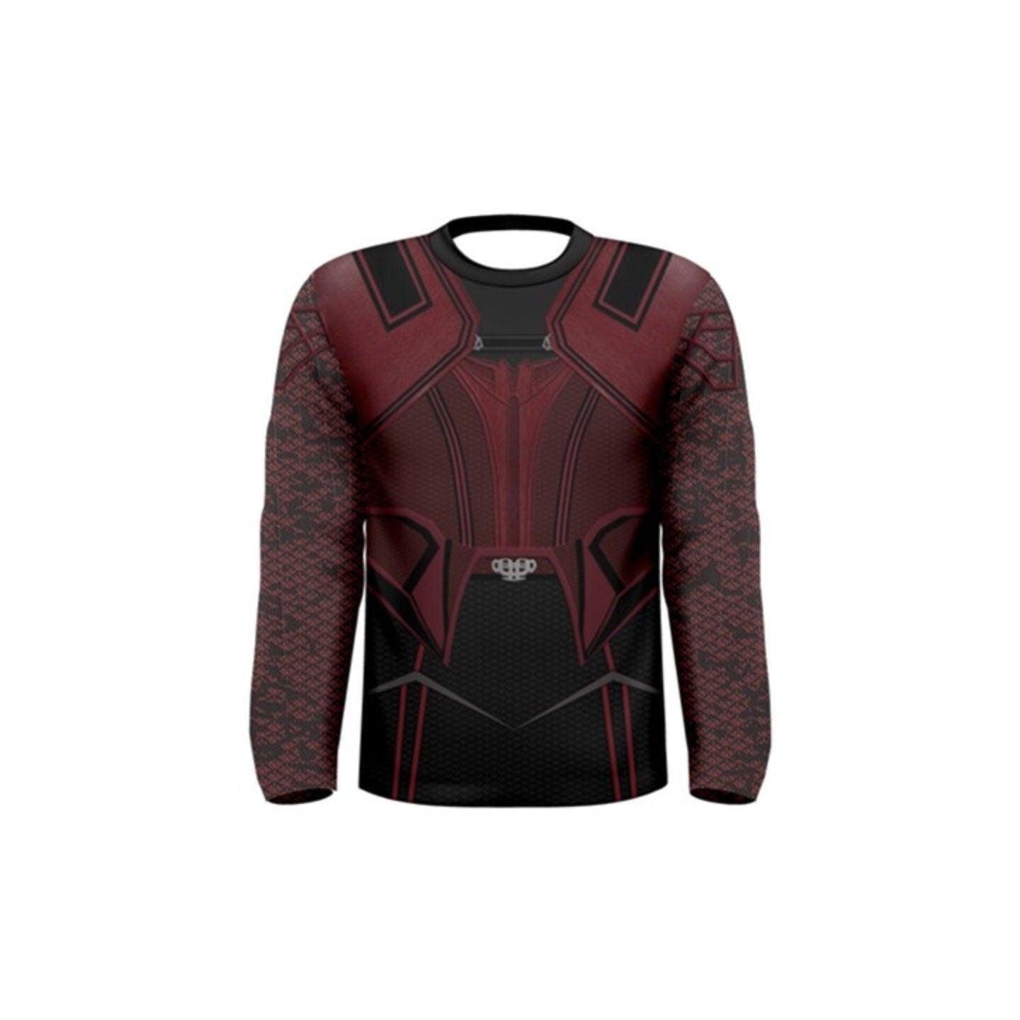 Men's Scarlet Witch Inspired Long Sleeve Shirt