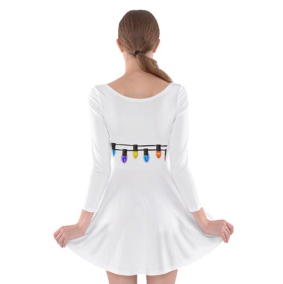 EVE WALL-E Inspired Long Sleeve Skater Dress