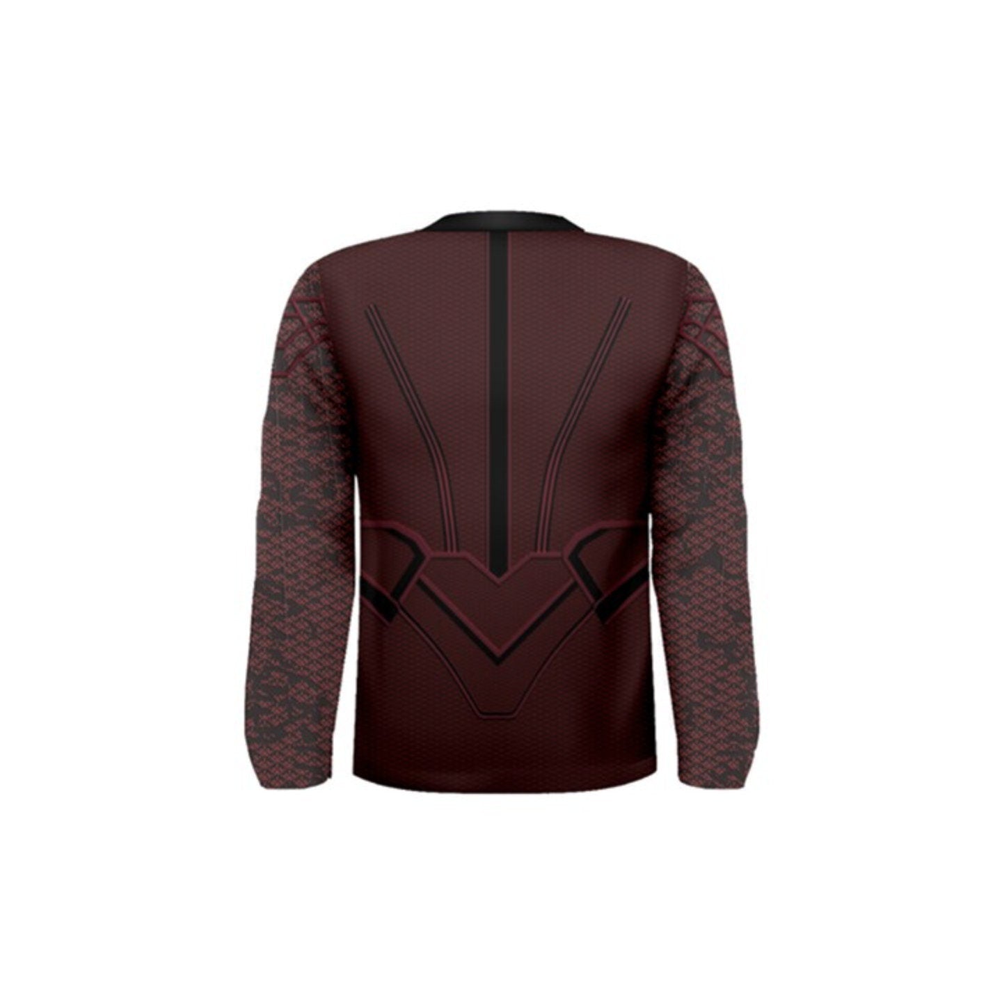 Men's Scarlet Witch Inspired Long Sleeve Shirt