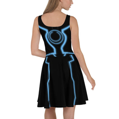 Tron Legacy Inspired Skater Dress