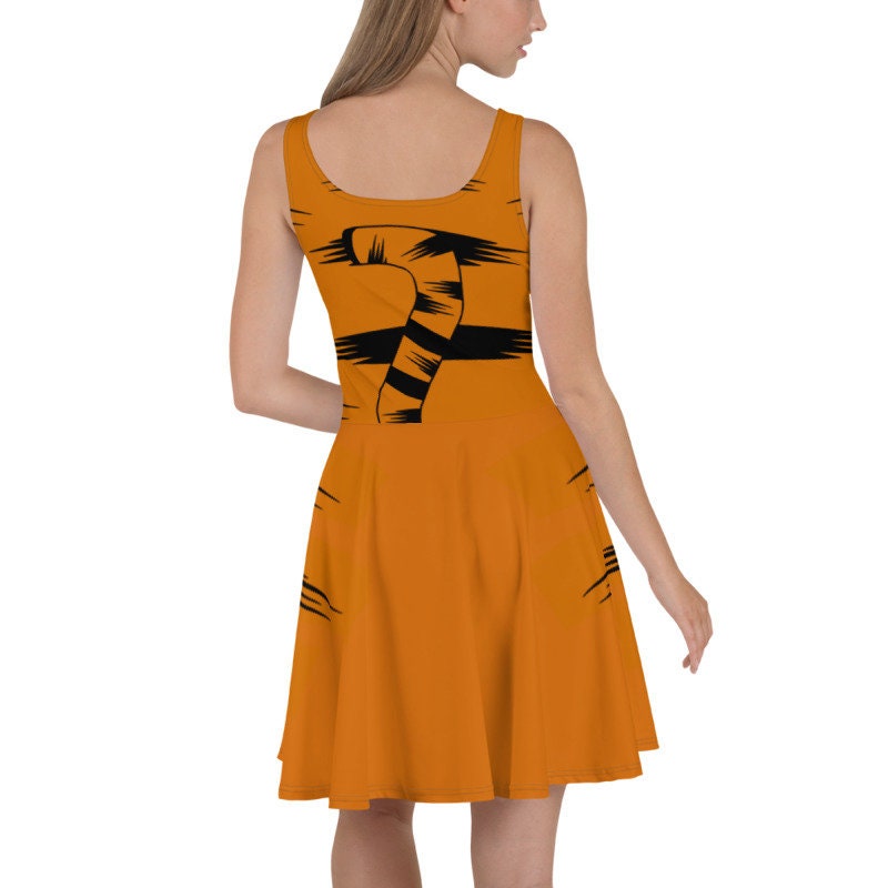 RUSH ORDER: Tigger Winnie the Pooh Inspired Skater Dress