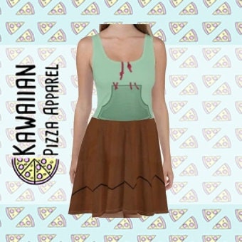 RUSH ORDER: Vanellope Von Schweetz Wreck-It Ralph Inspired Skater Dress