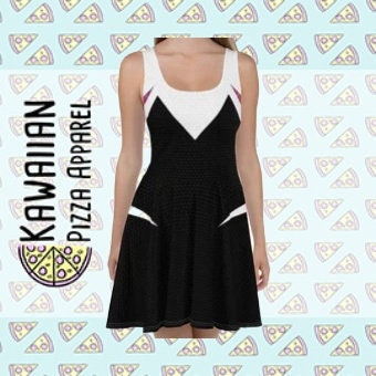 RUSH ORDER: Spider Gwen Inspired Skater Dress