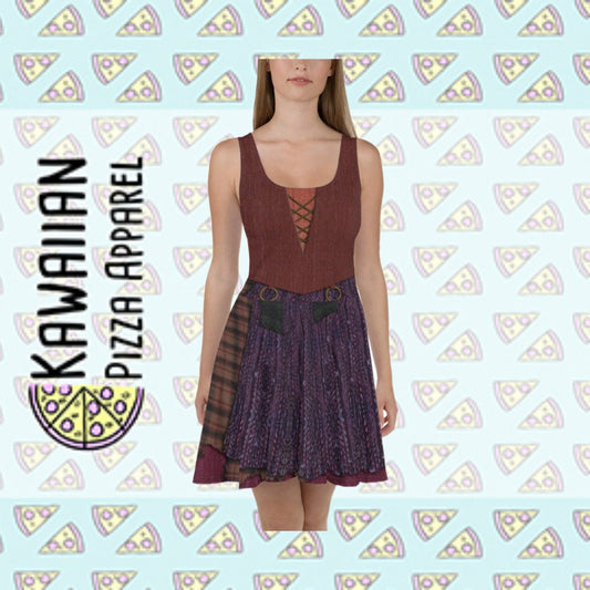 RUSH ORDER: Mary Sanderson Hocus Pocus Inspired Skater Dress