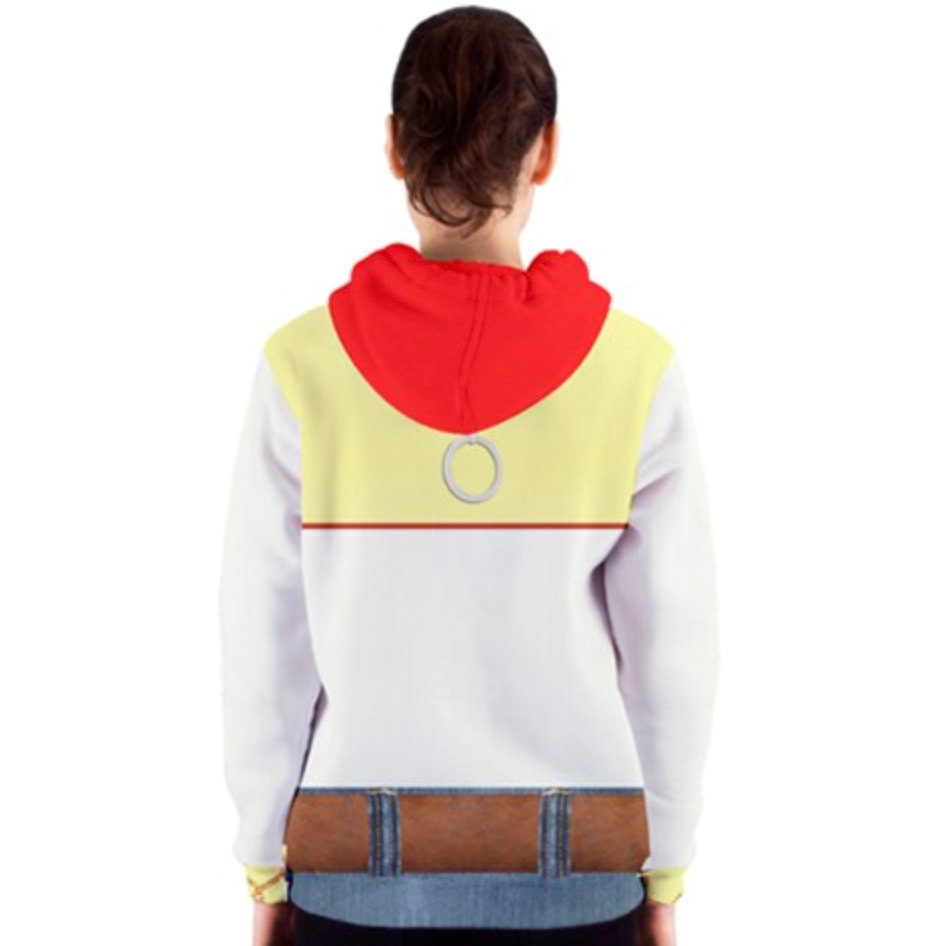 Women's Jessie Toy Story Inspired Zipper Hoodie