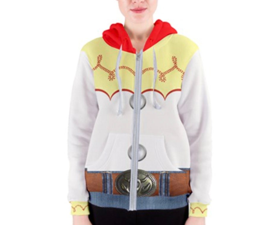 Women's Jessie Toy Story Inspired Zipper Hoodie