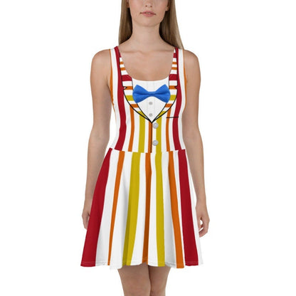 RUSH ORDER: Bert Mary Poppins Inspired Skater Dress