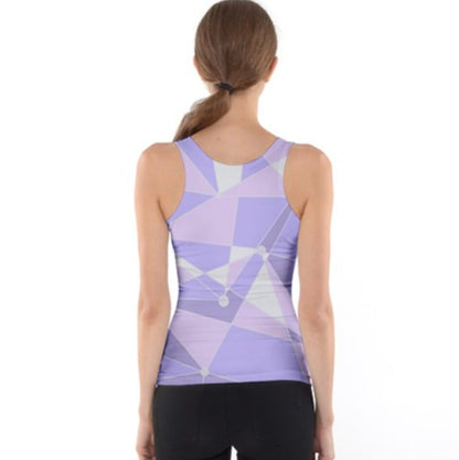 Women's Purple Wall Inspired Tank Top