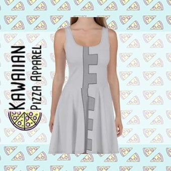 RUSH ORDER: Yzma Labcoat Emperor's New Groove Inspired Skater Dress