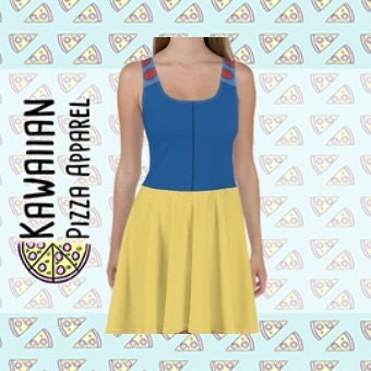 RUSH ORDER: Snow White and the Seven Dwarfs Inspired Skater Dress