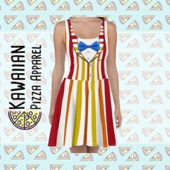 RUSH ORDER: Bert Mary Poppins Inspired Skater Dress