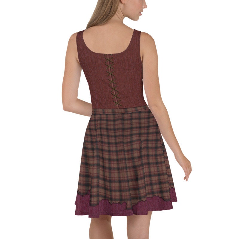 Mary Sanderson Hocus Pocus Inspired Skater Dress