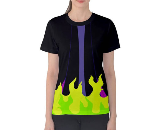 RUSH ORDER: Women's Maleficent Sleeping Beauty Inspired ATHLETIC Shirt