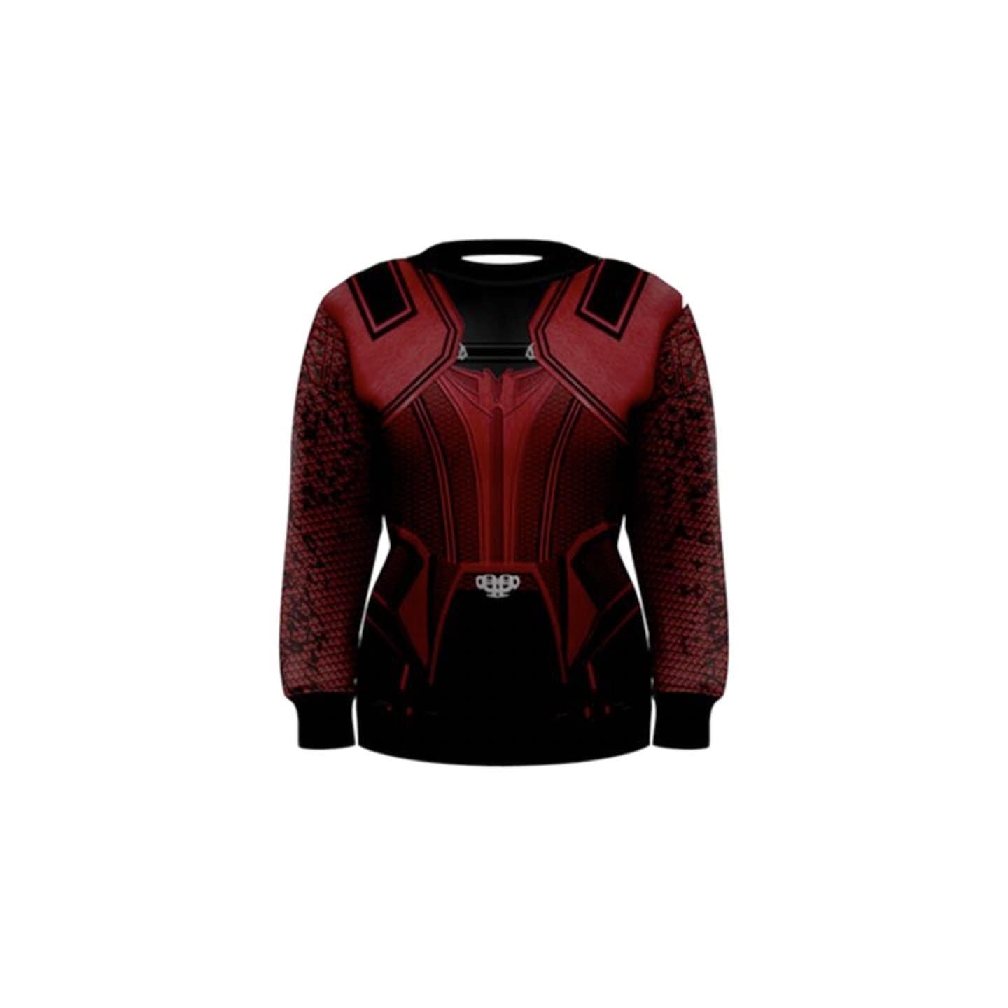 Women's Scarlet Witch Inspired Crewneck Sweatshirt