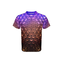 Men's Nighttime Spaceship Earth Epcot Inspired ATHLETIC Shirt