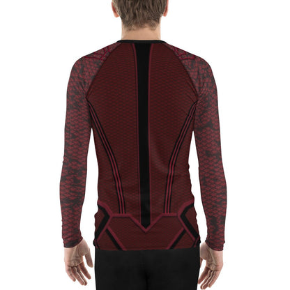 RUSH ORDER: Men's Scarlet Witch Inspired Athletic Long Sleeve