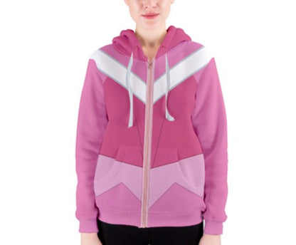 Women's Aurora Sleeping Beauty Inspired Zipper Hoodie