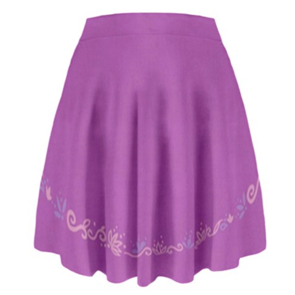 Rapunzel Tangled Inspired High Waisted Skirt