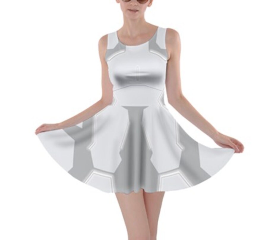 Gem Siren Tron Legacy Inspired Skater Dress