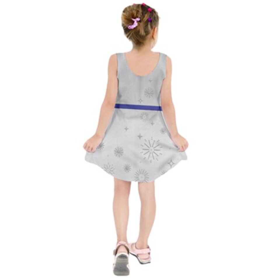 Kid's Minnie 100th Anniversary Inspired Sleeveless Dress