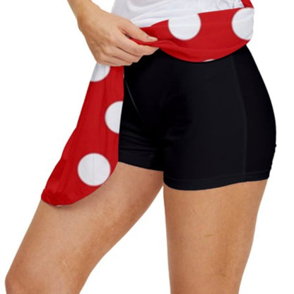 Minnie Inspired Sport Skater Skort