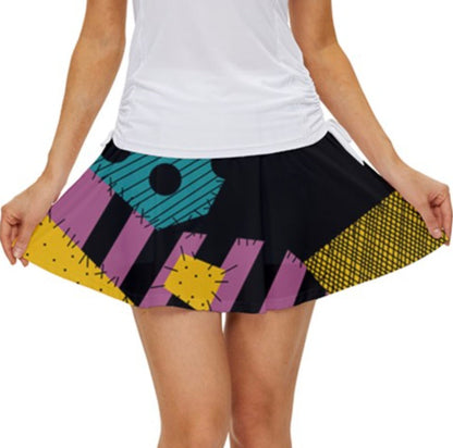 Sally Nightmare Before Christmas Inspired Sport Skater Skort