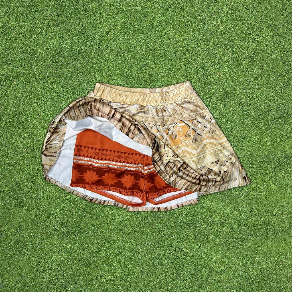 Moana Inspired Sport Skater Skort