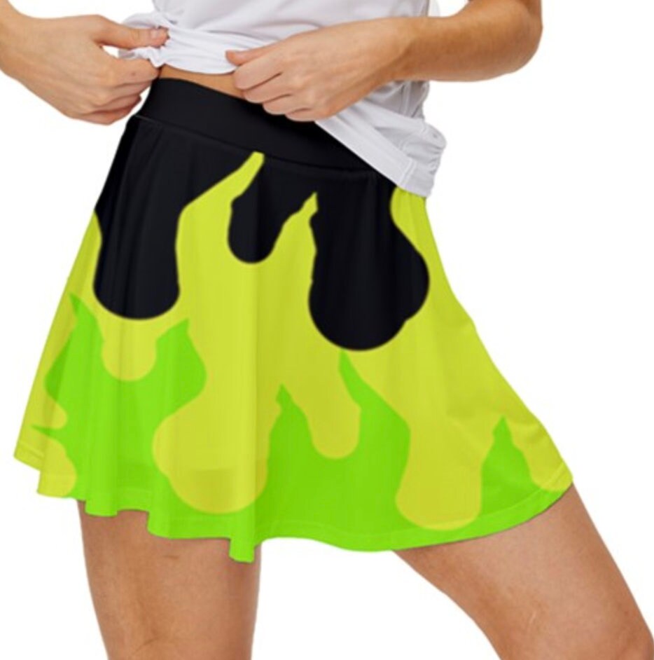 Maleficent Sleeping Beauty Inspired Sport Skater Skort