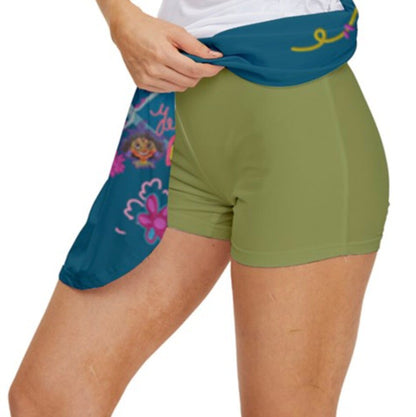 Mirabel Encanto Inspired Sport Skater Skort