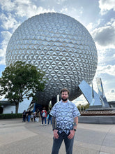 RUSH ORDER: Unisex Spaceship Earth Epcot Inspired Button Shirt