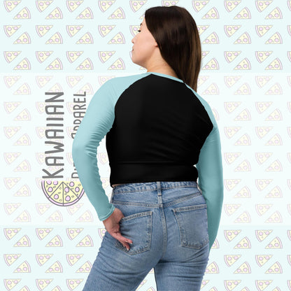 RUSH ORDER: Anna Inspired Recycled long-sleeve crop top