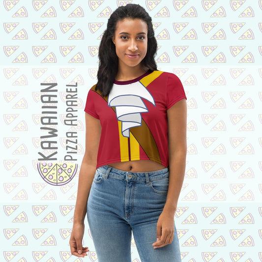 RUSH ORDER: Captain Hook Inspired All-Over Print Crop Tee