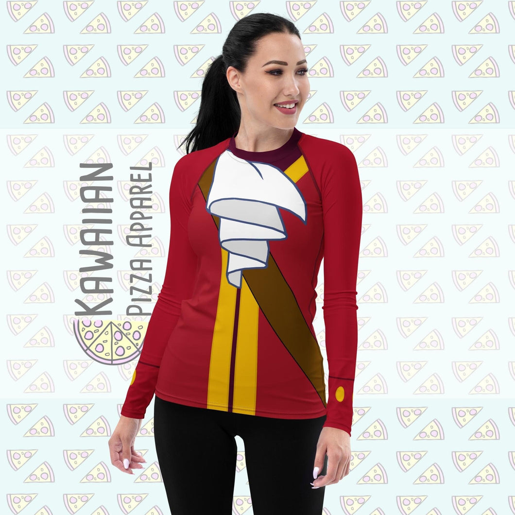 RUSH ORDER: Women's Captain Hook Inspired Long Sleeve ATHLETIC Shirt –  Kawaiian Pizza Apparel