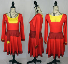 Kuzco Emperor&#39;s New Groove Inspired Long Sleeve Skater Dress